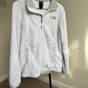 The North Face White Osito Fleece Zip Up Jacket Women's Size Medium